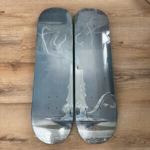 2021 Supreme Dan Colen NYC F/uck Candle Skateboard Deck Set SEALED NEW